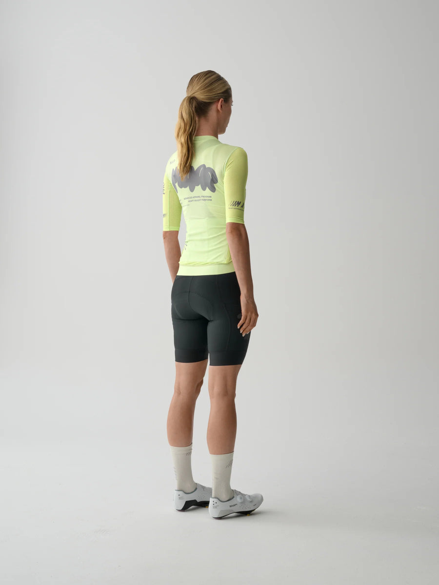 Maap Women's Aerate Pro Air Jersey 3.0 Radtrikot Shadow Lime