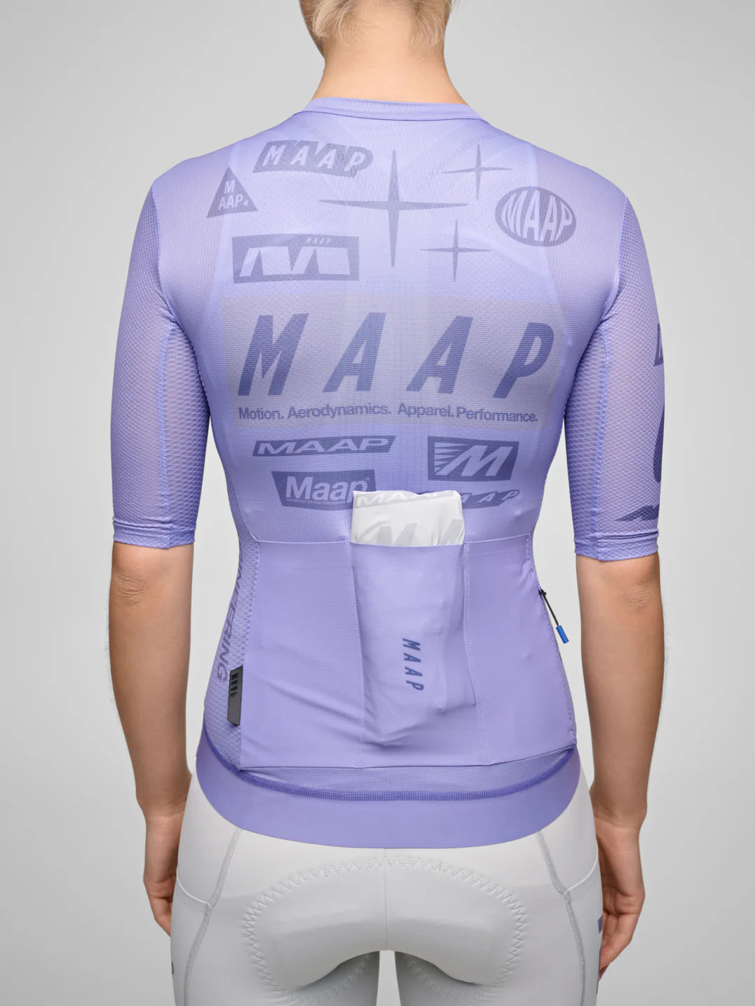 Maap Women's Drome Pro Air Jersey 3.0 Radtrikot Lavender