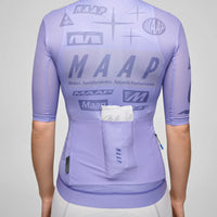 Maap Women's Drome Pro Air Jersey 3.0 Radtrikot Lavender
