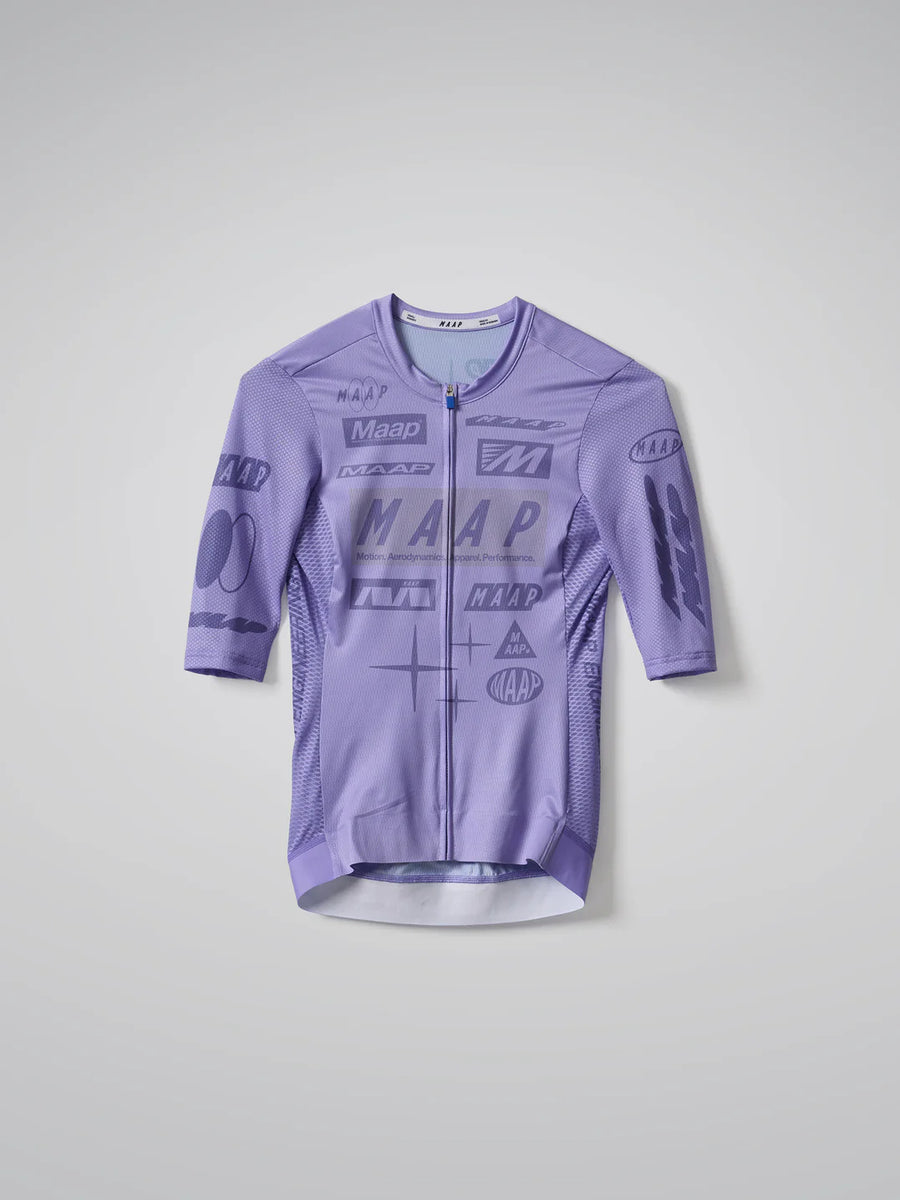 Maap Women's Drome Pro Air Jersey 3.0 Radtrikot Lavender