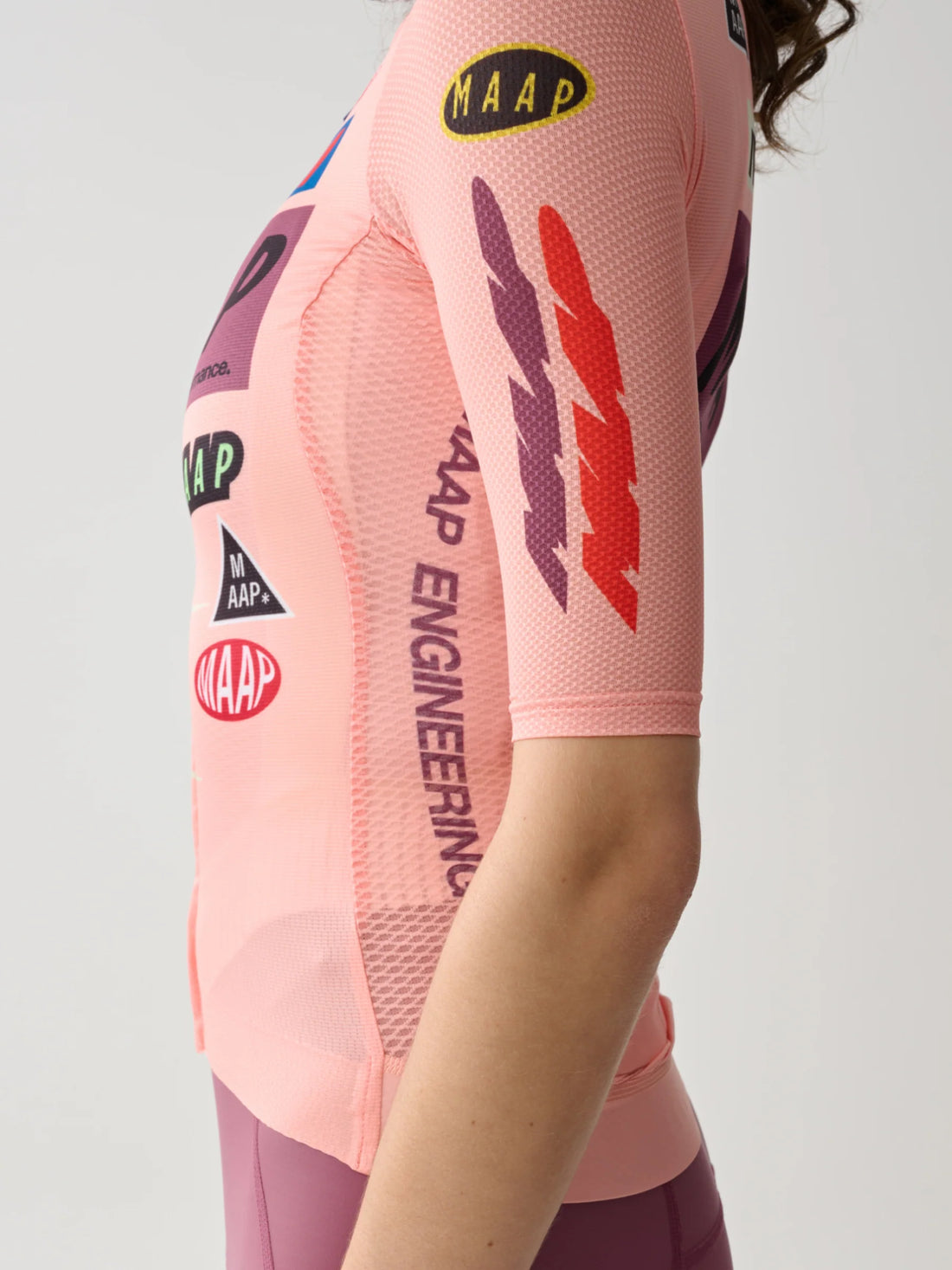 Maap Women's Drome Pro Air Jersey 3.0 Radtrikot Peach