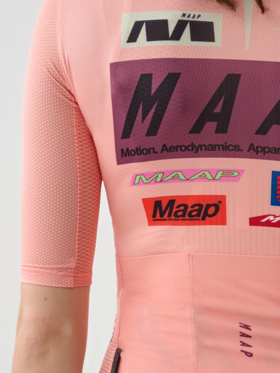 Maap Women's Drome Pro Air Jersey 3.0 Radtrikot Peach