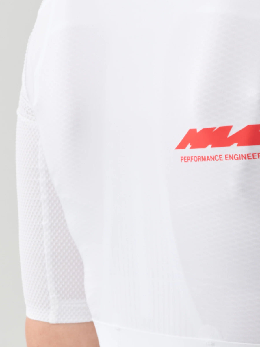 Maap Women's Eclipse Pro Race Jersey Radtrikot White/Infrared