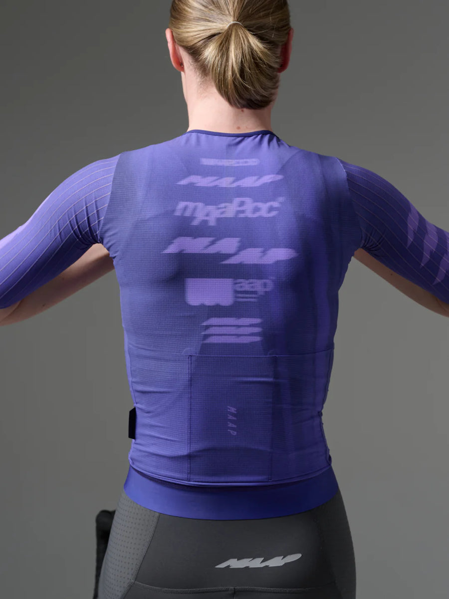 Maap Women's Pro Aero Jersey Radtrikot Neptune Cosmic Purple