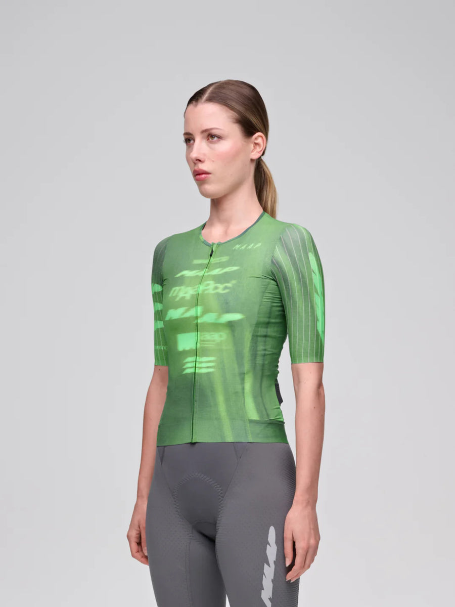 Maap Women's Pro Aero Jersey Radtrikot Neptune Green