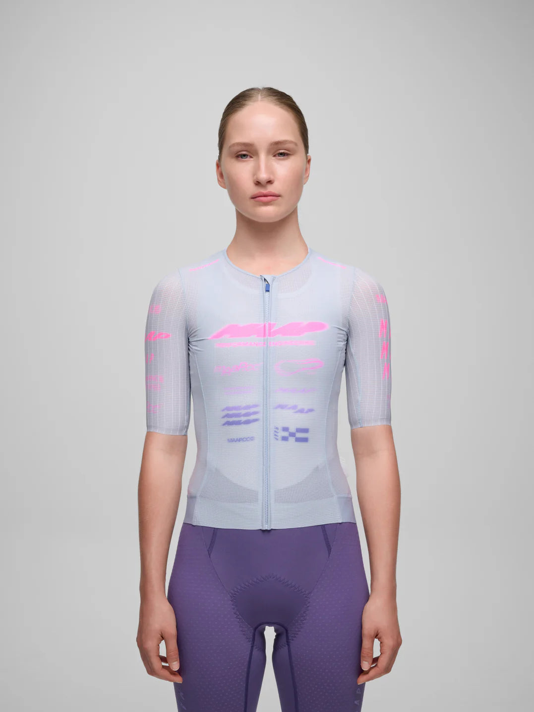 Maap Women's Beta Pro Aero Jersey Radtrikot Xenon Purple