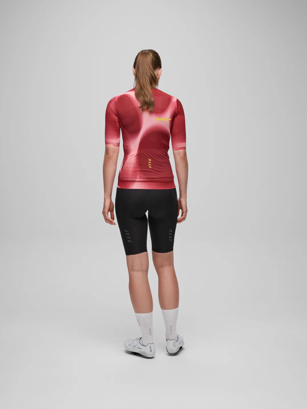 Maap Women's Void Pro Race Jersey Radtrikot Crimson Dusk