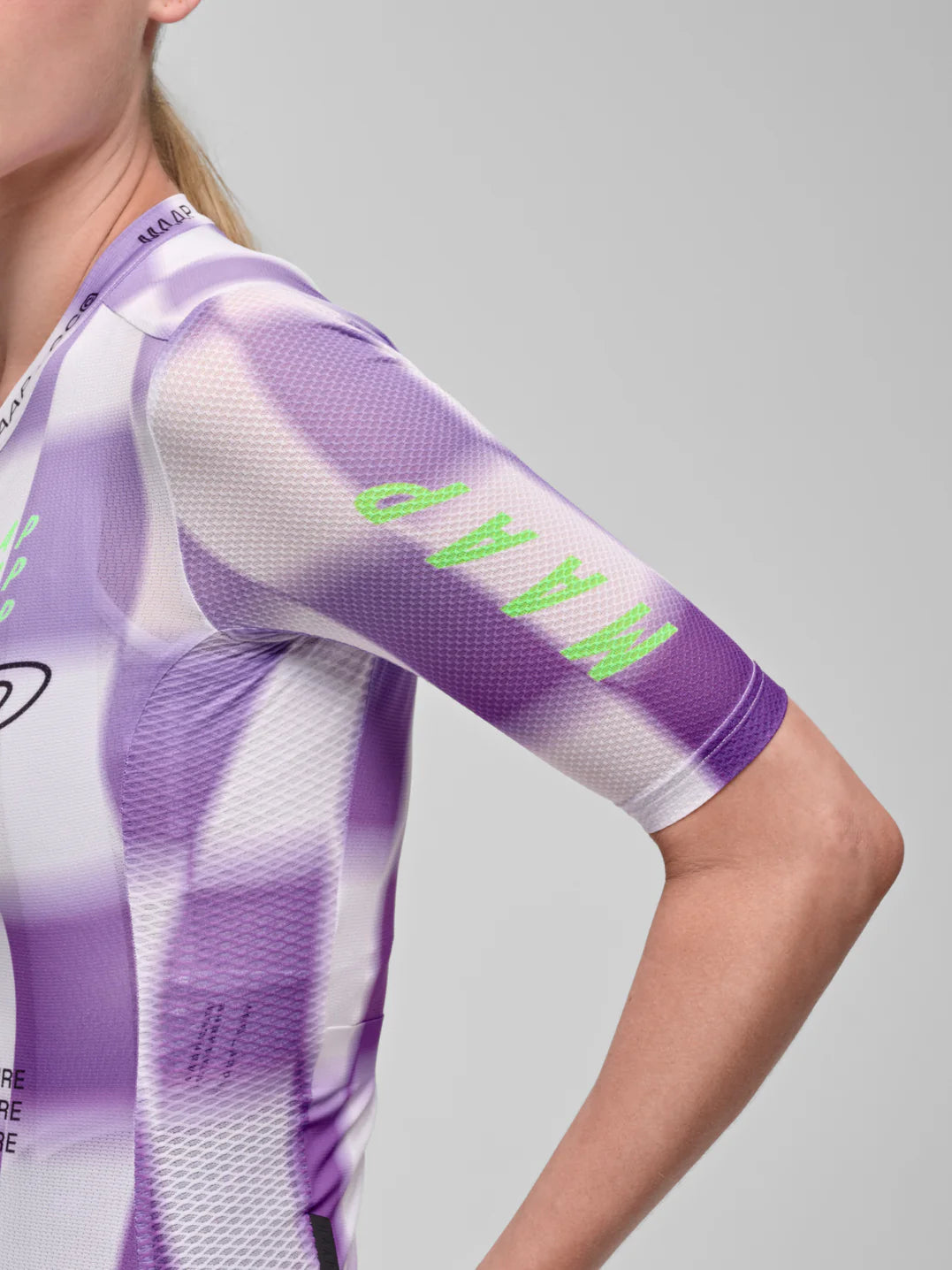 Maap Women's Life Time Grand Prix Pro Air Jersey 3.0 Radtrikot Violet/White
