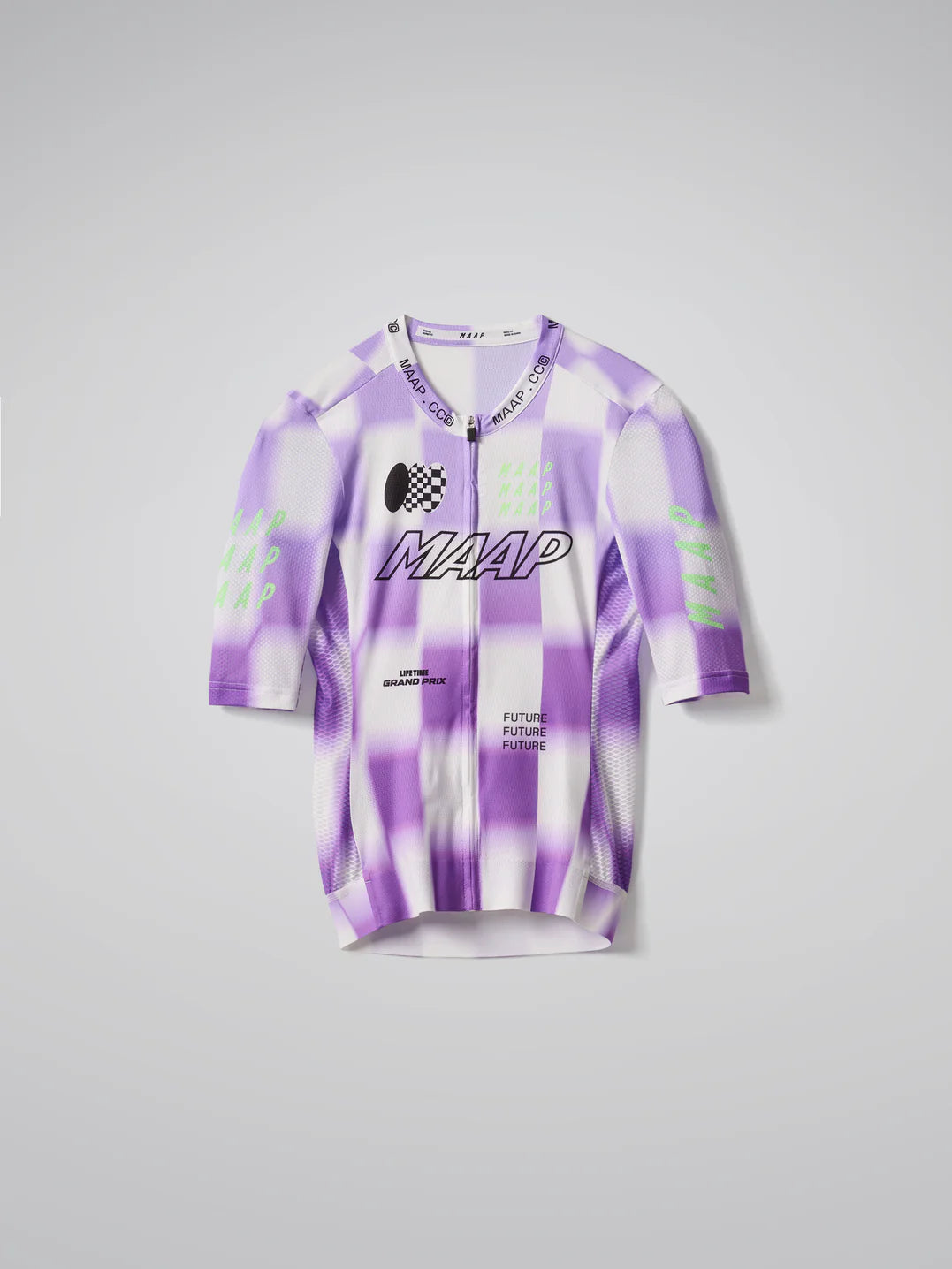 Maap Women's Life Time Grand Prix Pro Air Jersey 3.0 Radtrikot Violet/White