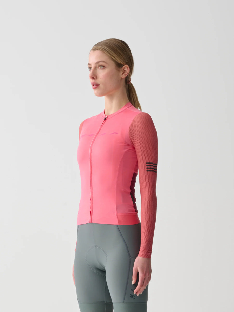 Maap Women's Evade Pro Base Long Sleeve Jersey 2.0 Radtrikot langarm Epic Pink