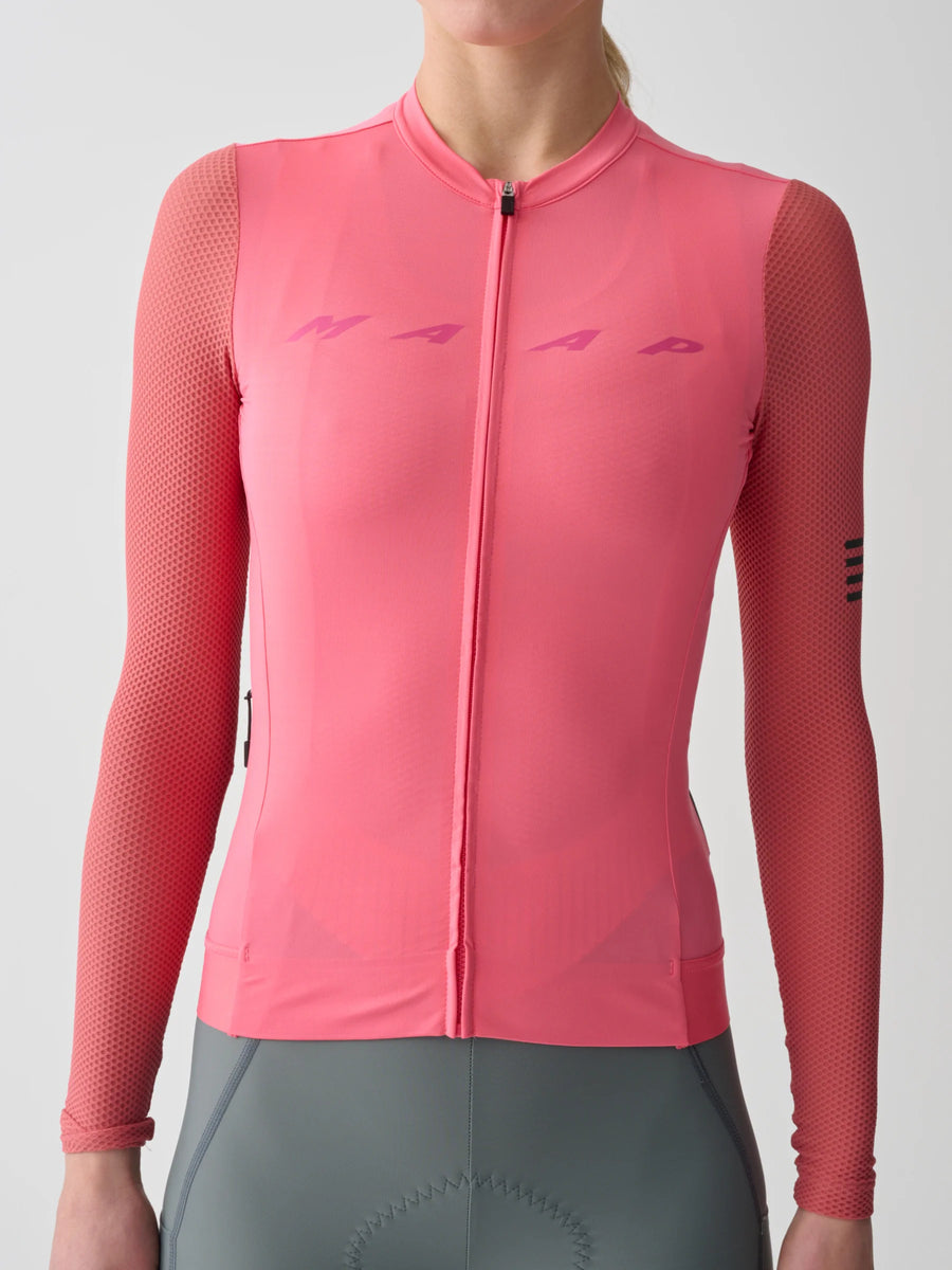 Maap Women's Evade Pro Base Long Sleeve Jersey 2.0 Radtrikot langarm Epic Pink