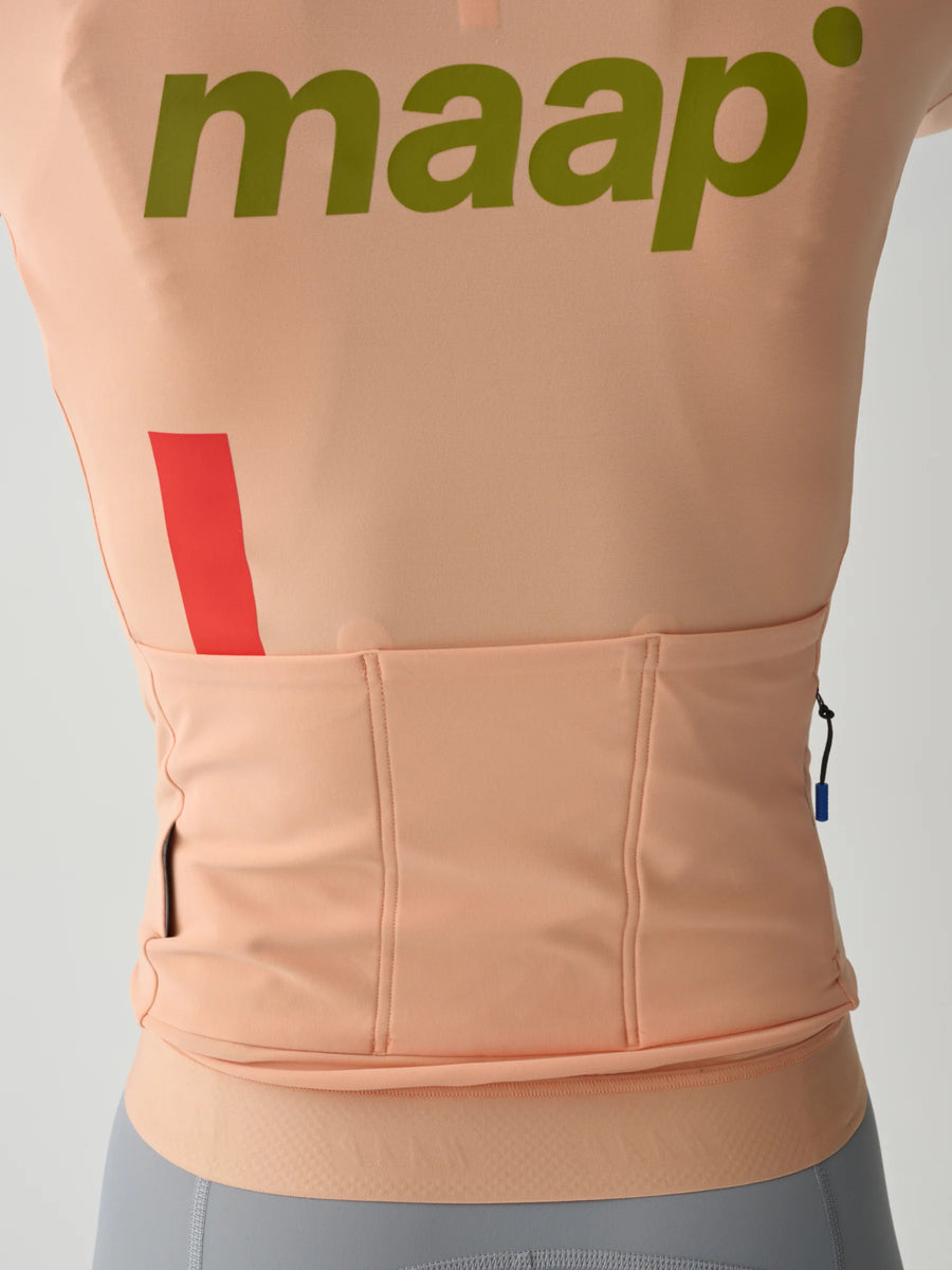 Maap Women's Training Thermal LS Jersey Radtrikot langarm Peach