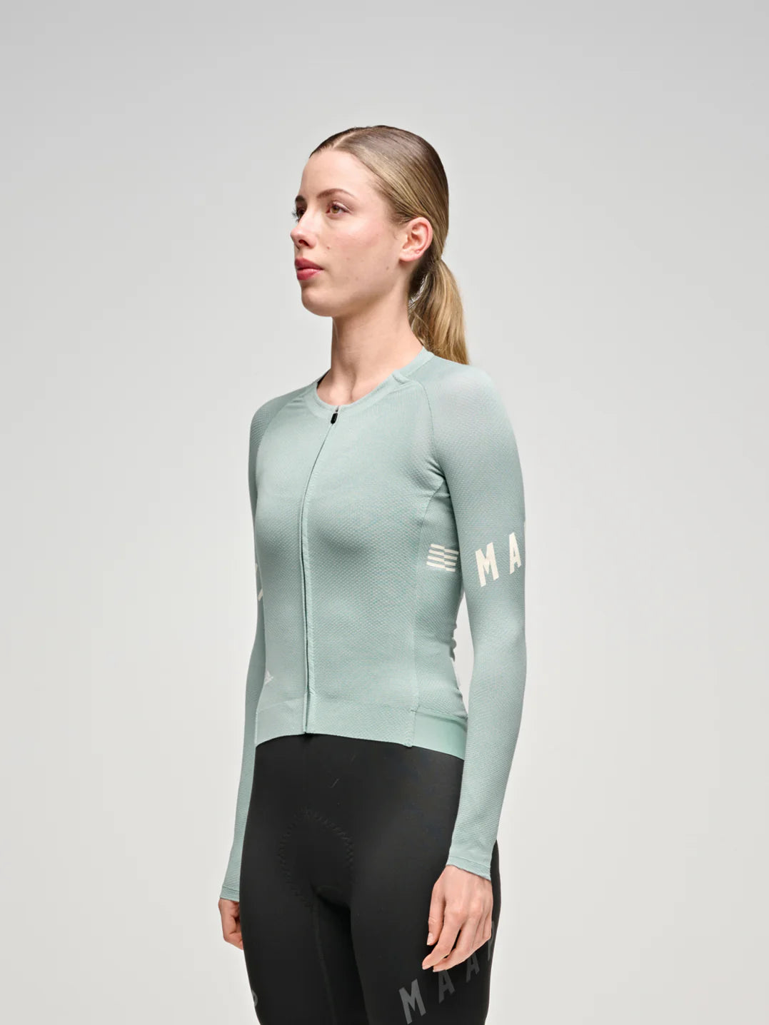 Maap Women's Aeon LS Jersey Radtrikot langarm Slate