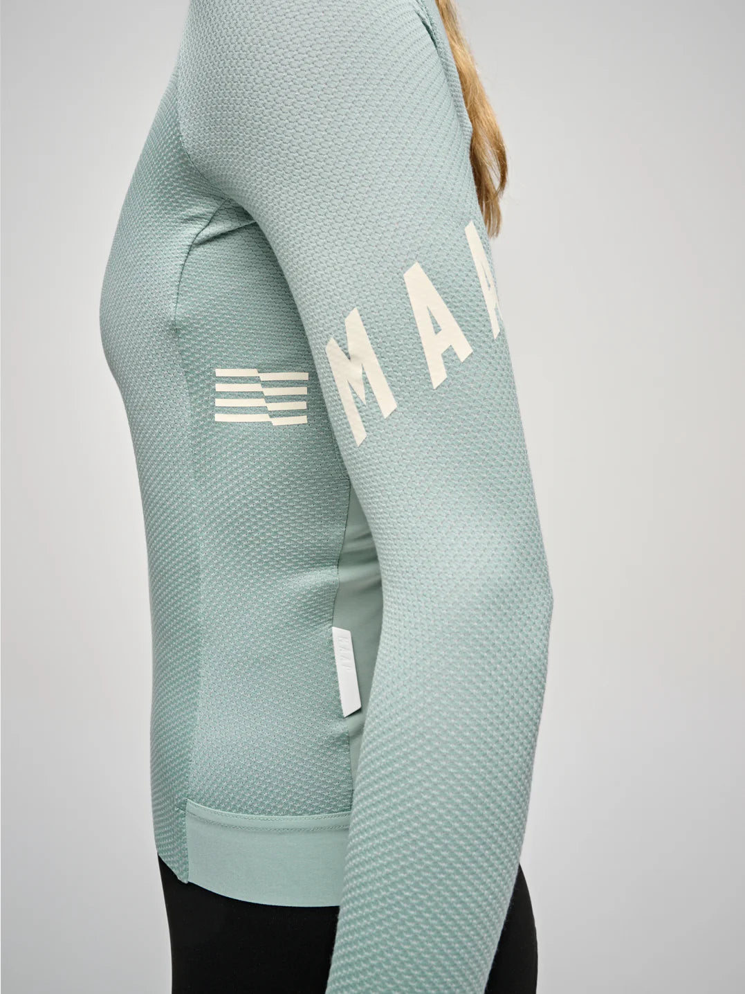 Maap Women's Aeon LS Jersey Radtrikot langarm Slate