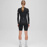 Maap Women's Apex Aeon LS Jersey Radtrikot langarm Black/White