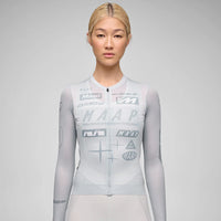 Maap Women's Drome Pro Air LS Jersey 3.0 Radtrikot langarm Ice Gray