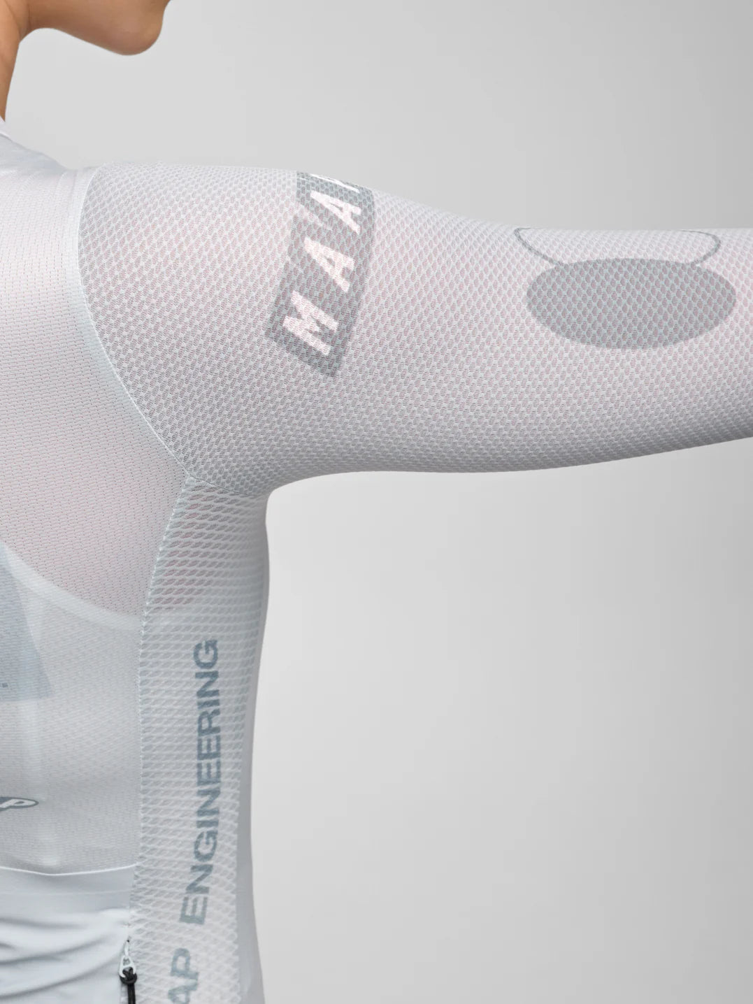 Maap Women's Drome Pro Air LS Jersey 3.0 Radtrikot langarm Ice Gray