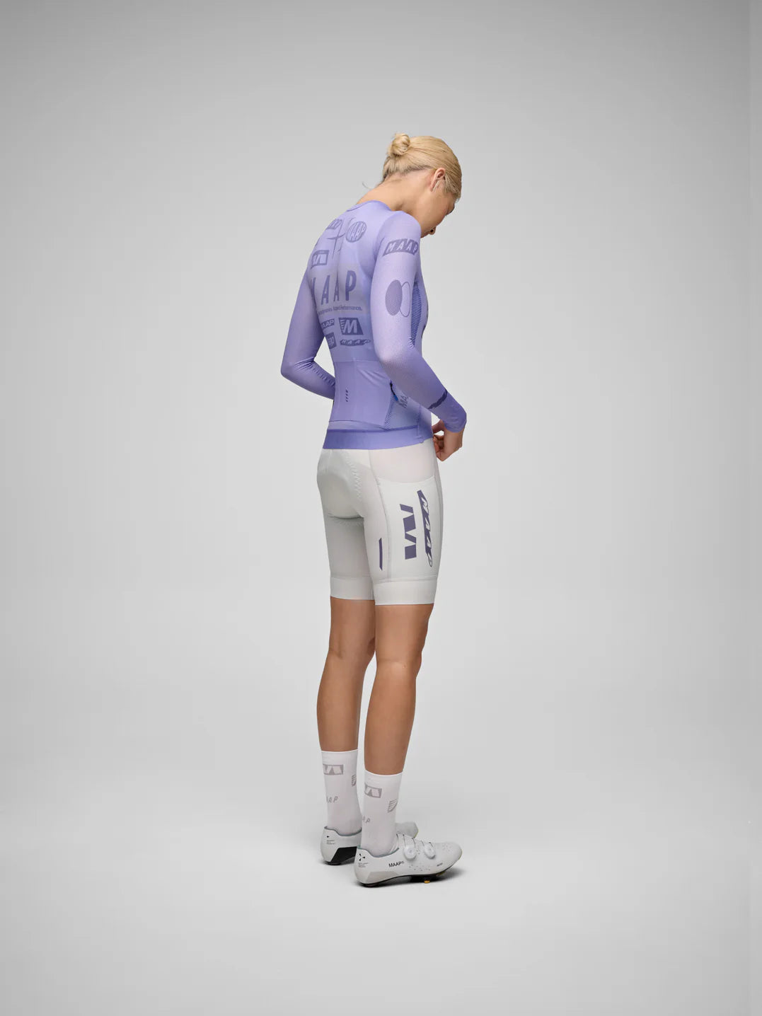 Maap Women's Drome Pro Air LS Jersey 3.0 Radtrikot langarm Lavender