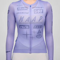 Maap Women's Drome Pro Air LS Jersey 3.0 Radtrikot langarm Lavender