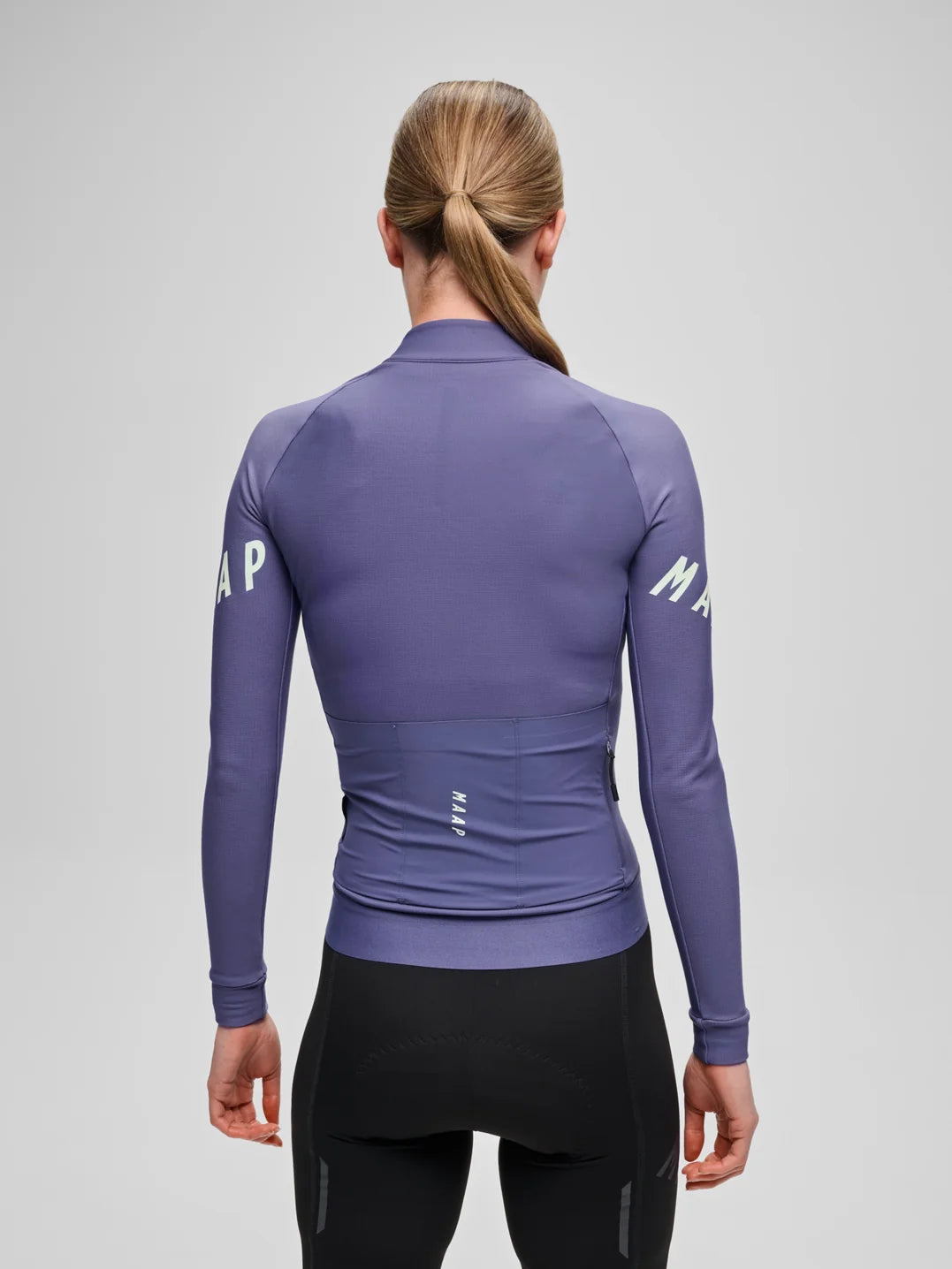 Maap Women's Apex Aeon Thermal LS Jersey Radtrikot langarm Deep Cobalt