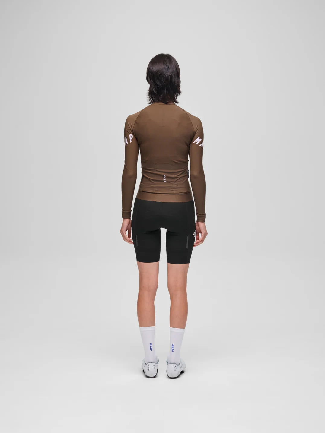 Maap Women's Apex Aeon Thermal LS Jersey Radtrikot langarm Espresso