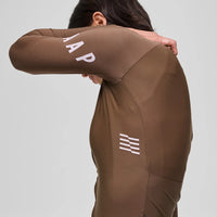 Maap Women's Apex Aeon Thermal LS Jersey Radtrikot langarm Espresso