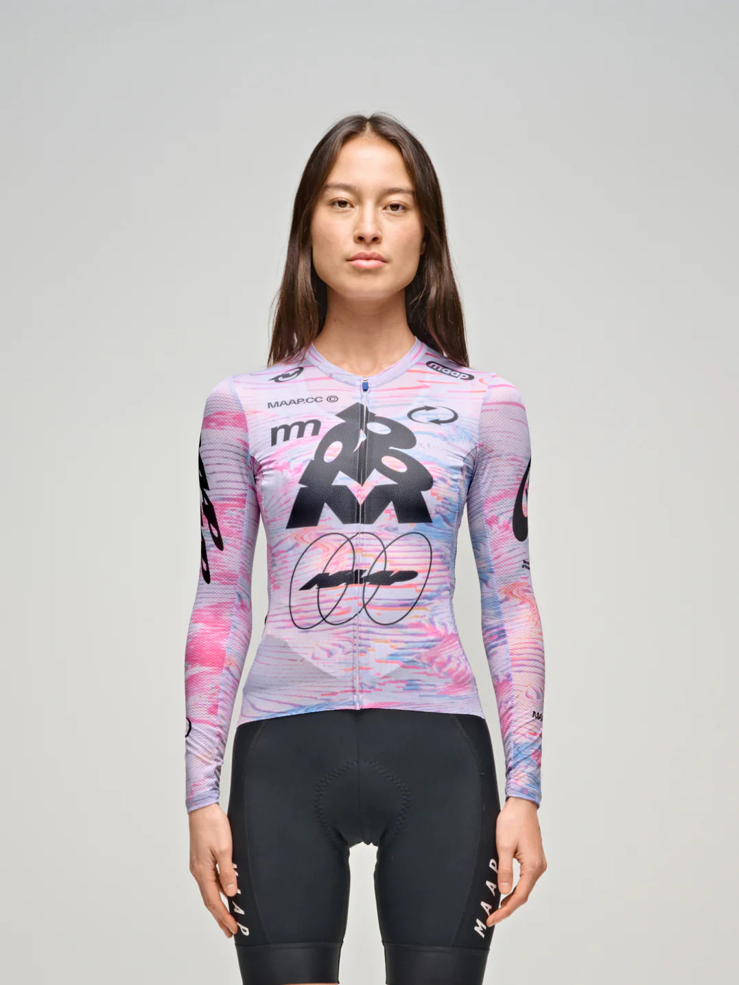 Maap Women's Chroma Pro Air LS Jersey 3.0 Radtrikot Gumball langarm
