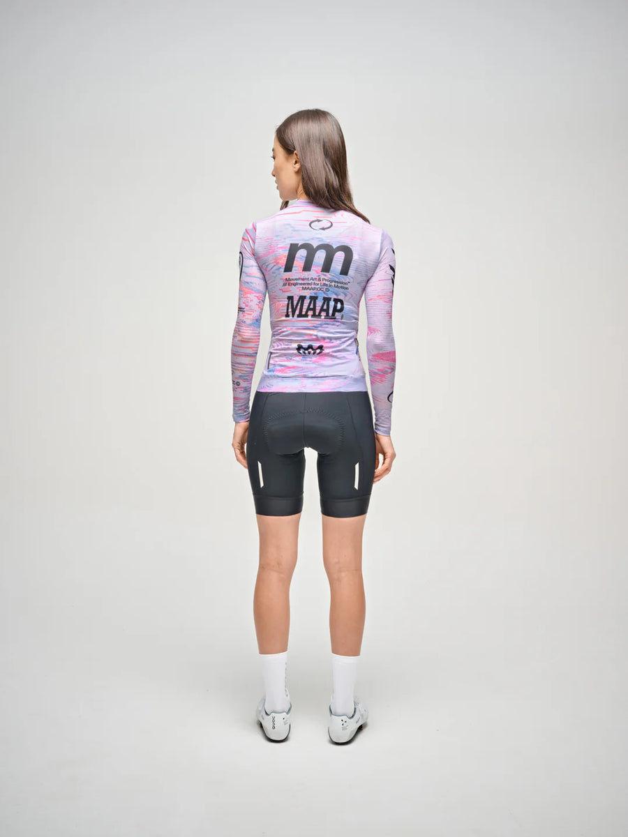 Maap Women's Chroma Pro Air LS Jersey 3.0 Radtrikot Gumball langarm