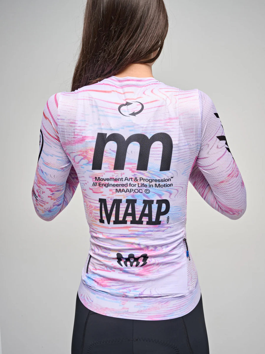 Maap Women's Chroma Pro Air LS Jersey 3.0 Radtrikot Gumball langarm