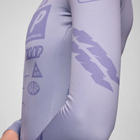 Maap Women's Drome Thermal Long Sleeve Jersey Radtrikot langarm Silver Bullet