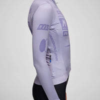 Maap Women's Drome Thermal Long Sleeve Jersey Radtrikot langarm Silver Bullet