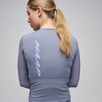 Maap Women's Emerge LS Jersey Radtrikot langarm Galaxy Blue