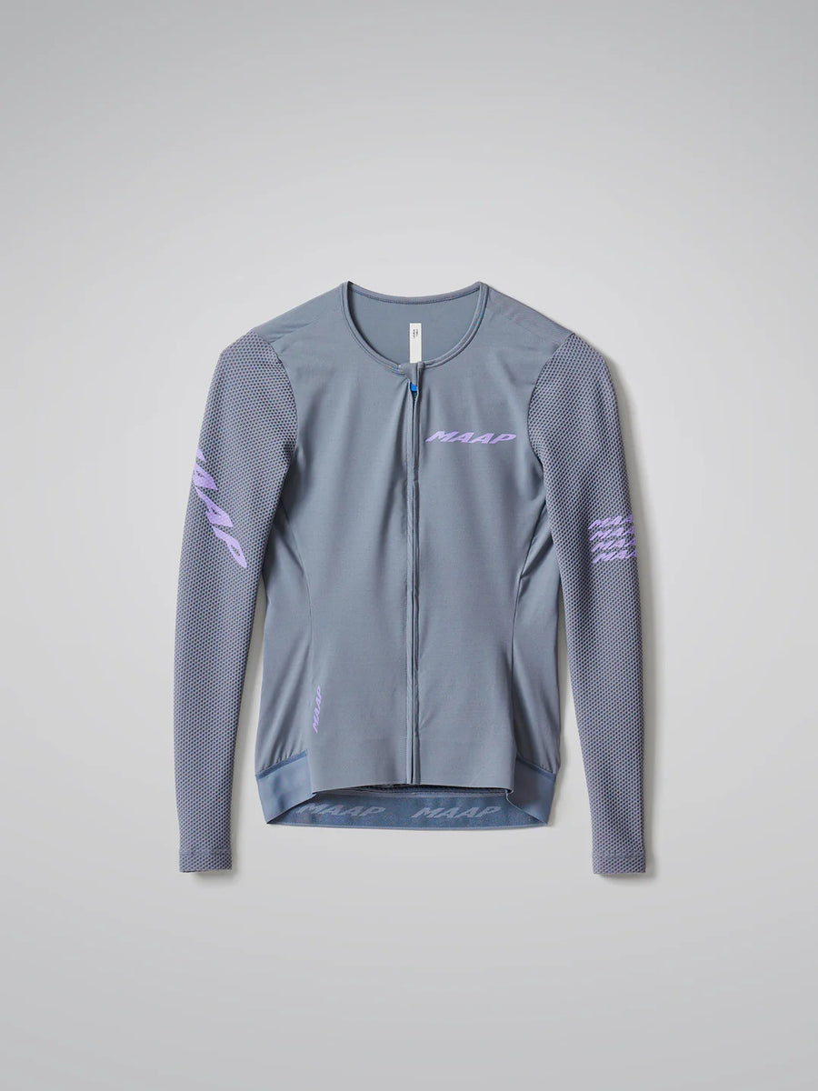 Maap Women's Emerge LS Jersey Radtrikot langarm Galaxy Blue