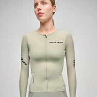 Maap Women's Emerge LS Jersey Radtrikot langarm Quicksand