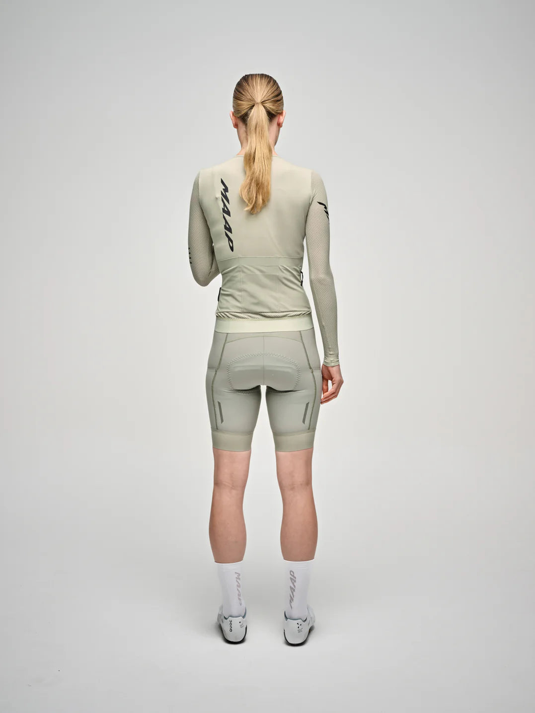 Maap Women's Emerge LS Jersey Radtrikot langarm Quicksand