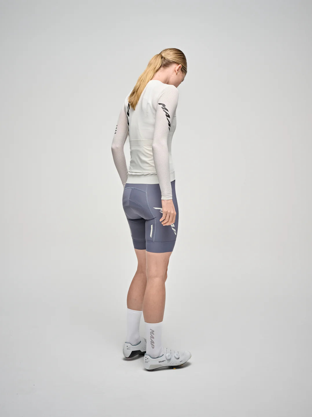 Maap Women's Emerge LS Jersey Radtrikot langarm Vapour