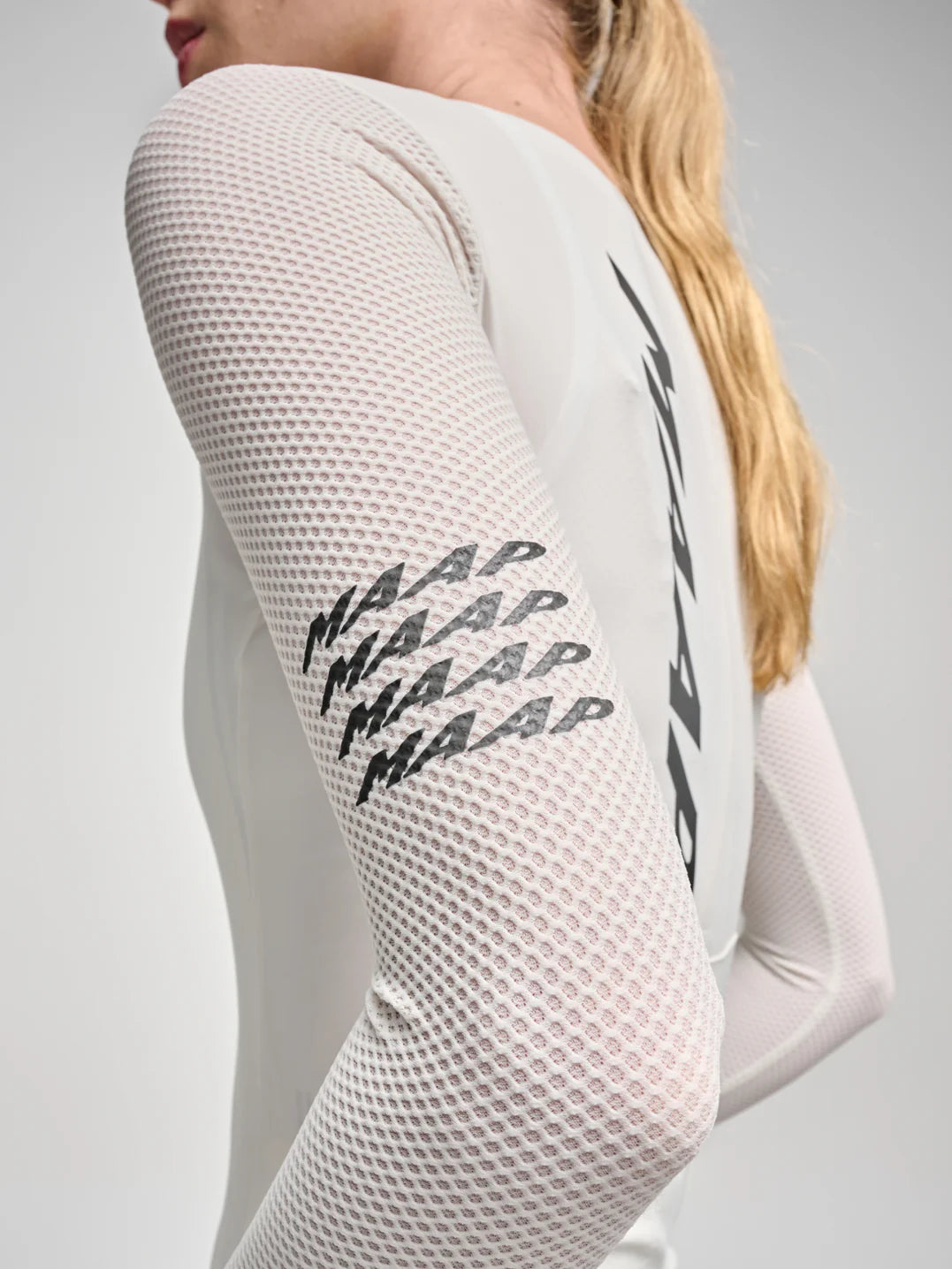 Maap Women's Emerge LS Jersey Radtrikot langarm Vapour