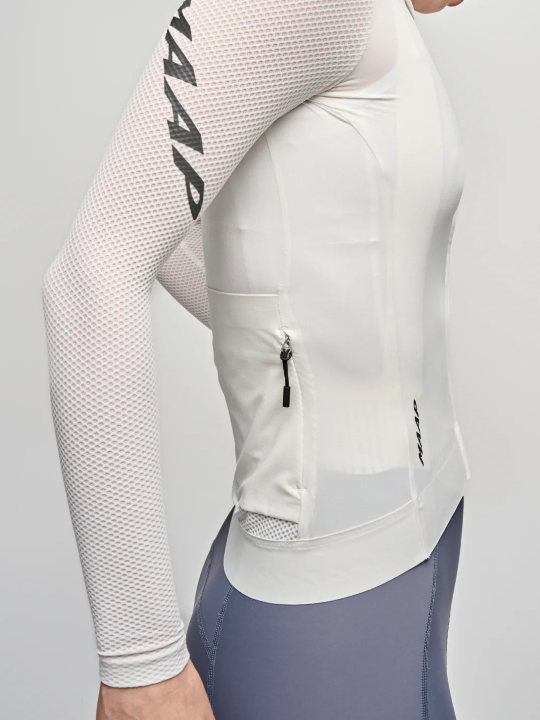 Maap Women's Emerge LS Jersey Radtrikot langarm Vapour