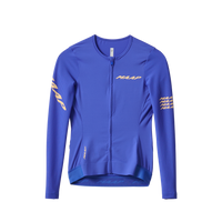 Maap Women's Emerge LS Jersey Radtrikot langarm Amparo Blue