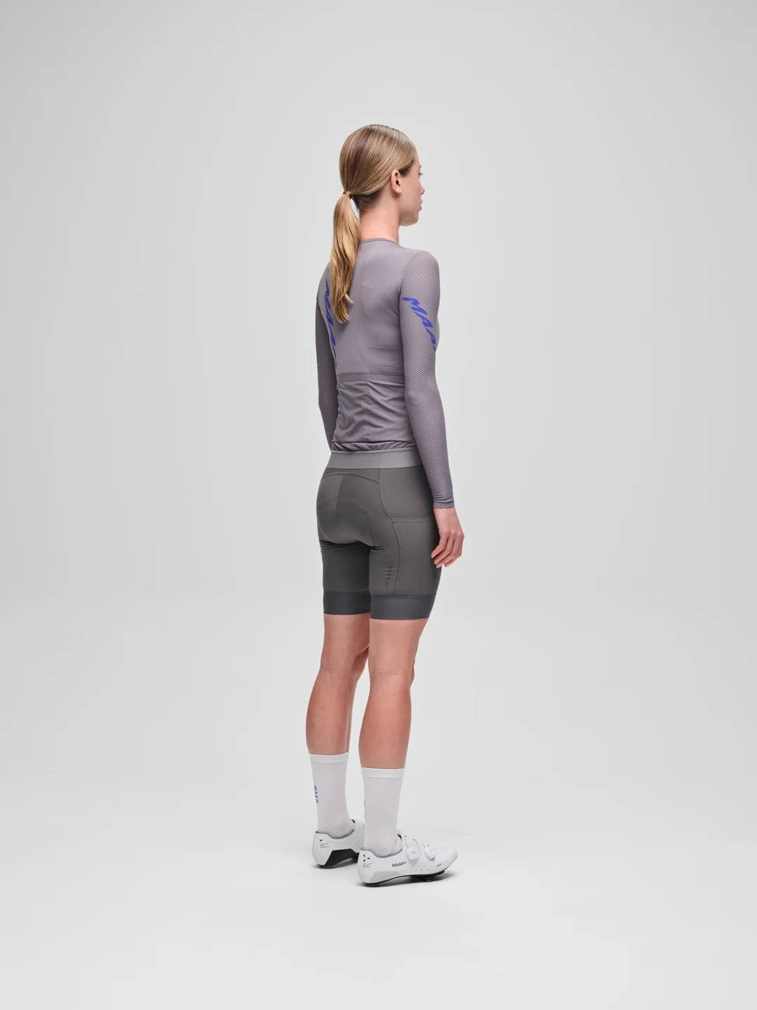 Maap Women's Emerge LS Jersey Radtrikot langarm Anthracite