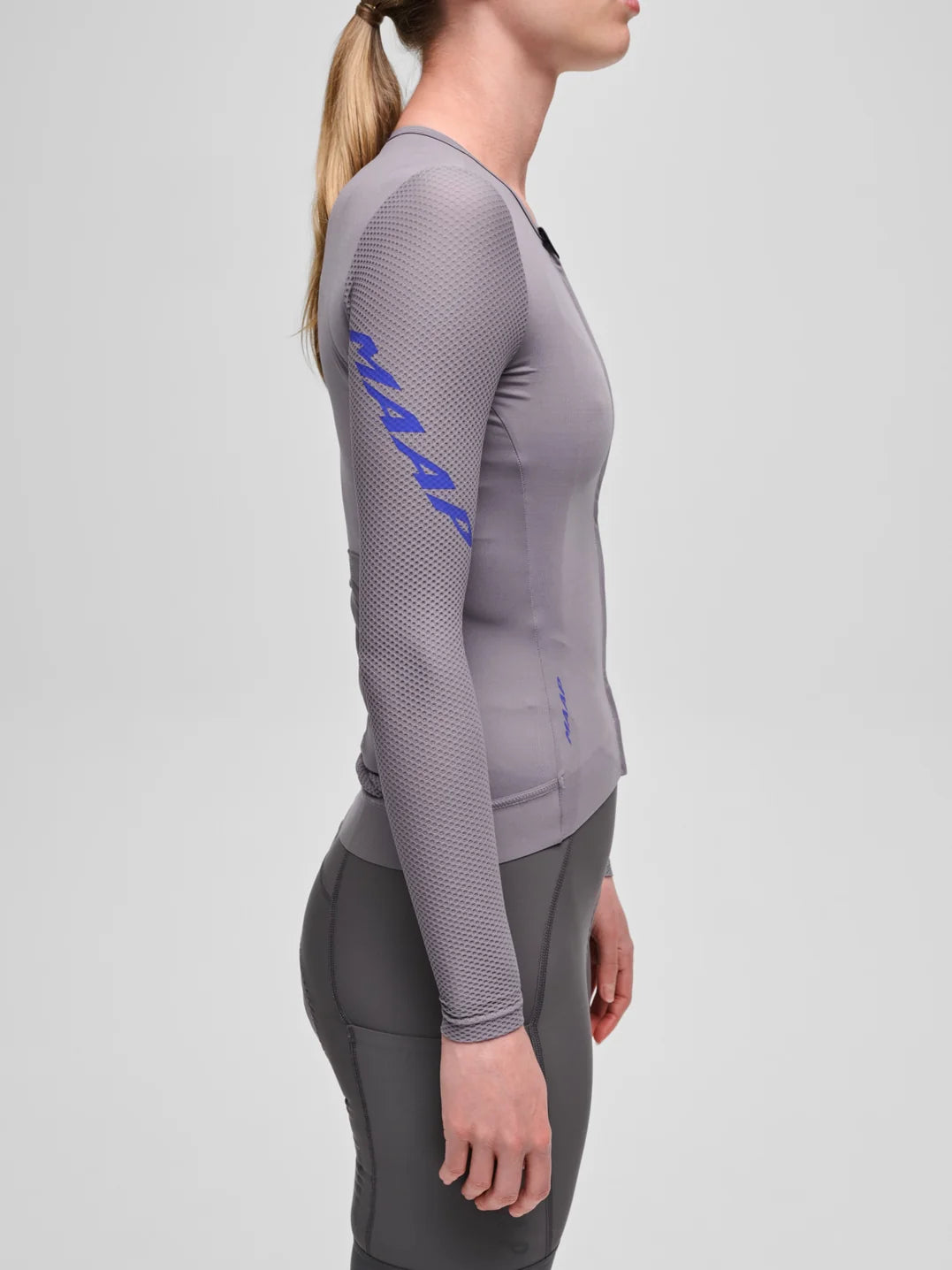Maap Women's Emerge LS Jersey Radtrikot langarm Anthracite