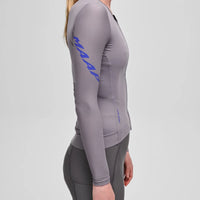Maap Women's Emerge LS Jersey Radtrikot langarm Anthracite