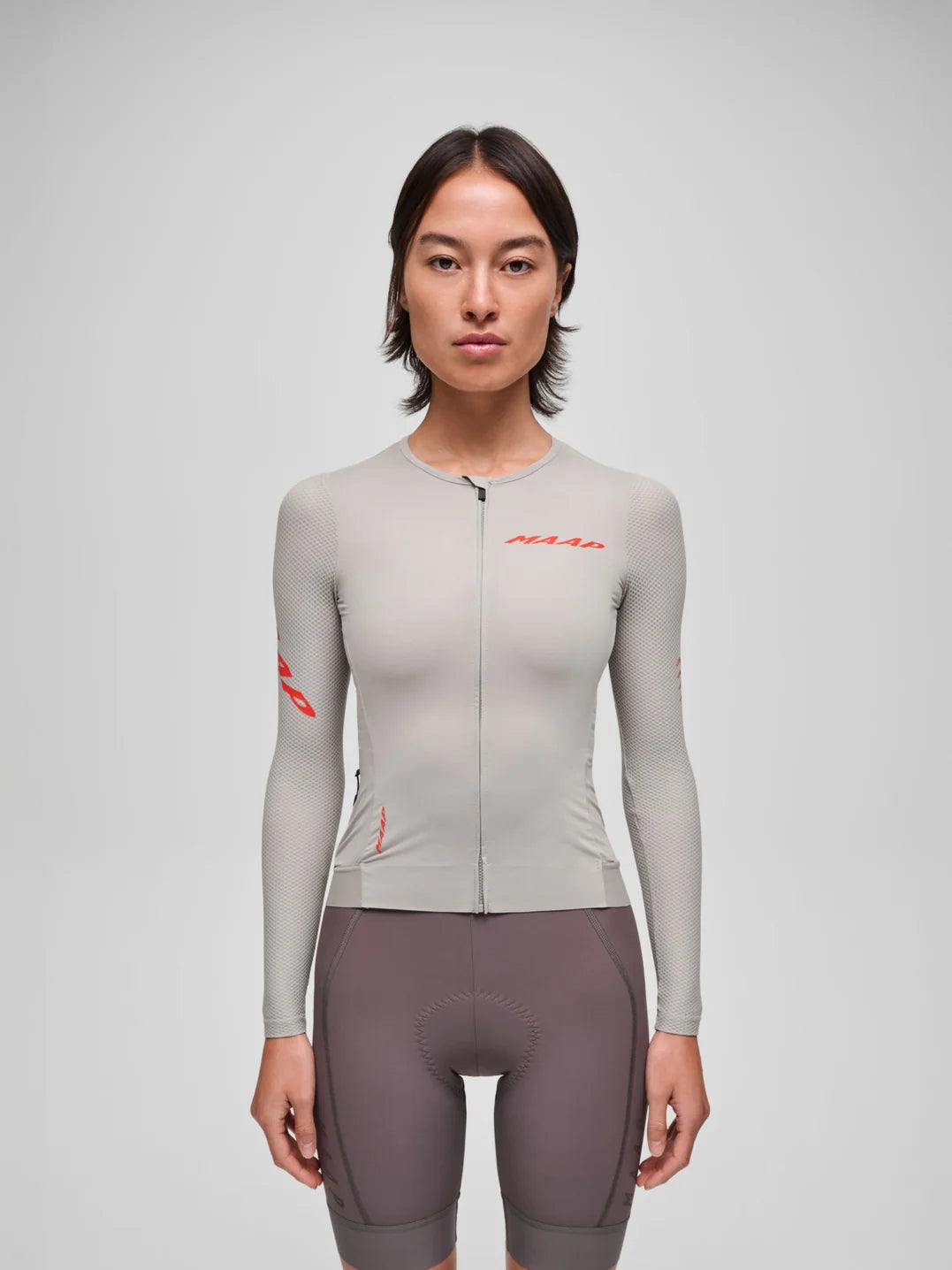 Maap Women's Emerge LS Jersey Radtrikot langarm Crater