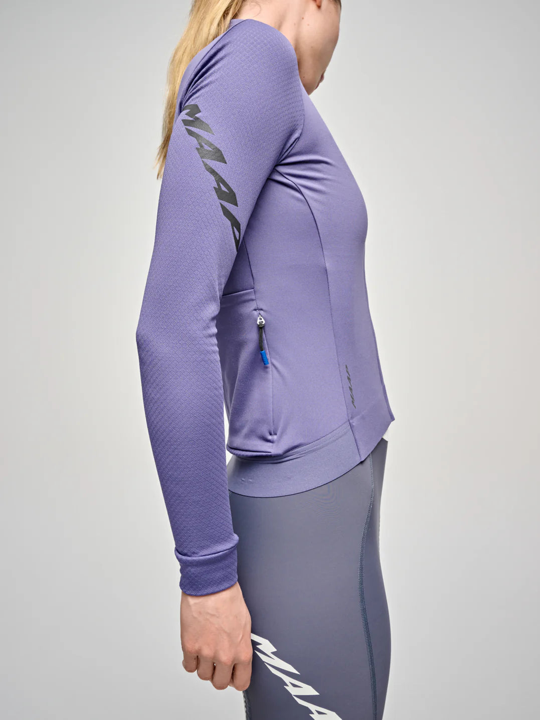 Maap Women's Emerge Thermal LS Jersey Radtrikot langarm Heron