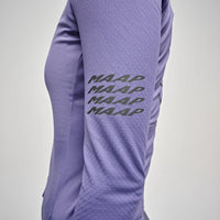 Maap Women's Emerge Thermal LS Jersey Radtrikot langarm Heron