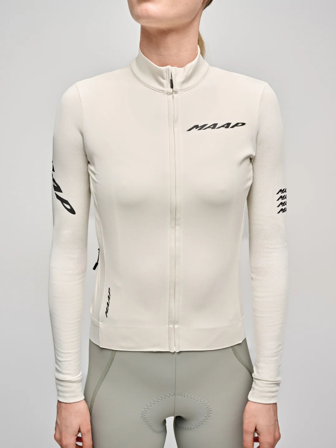 Maap Women's Emerge Thermal LS Jersey Radtrikot langarm Vapour