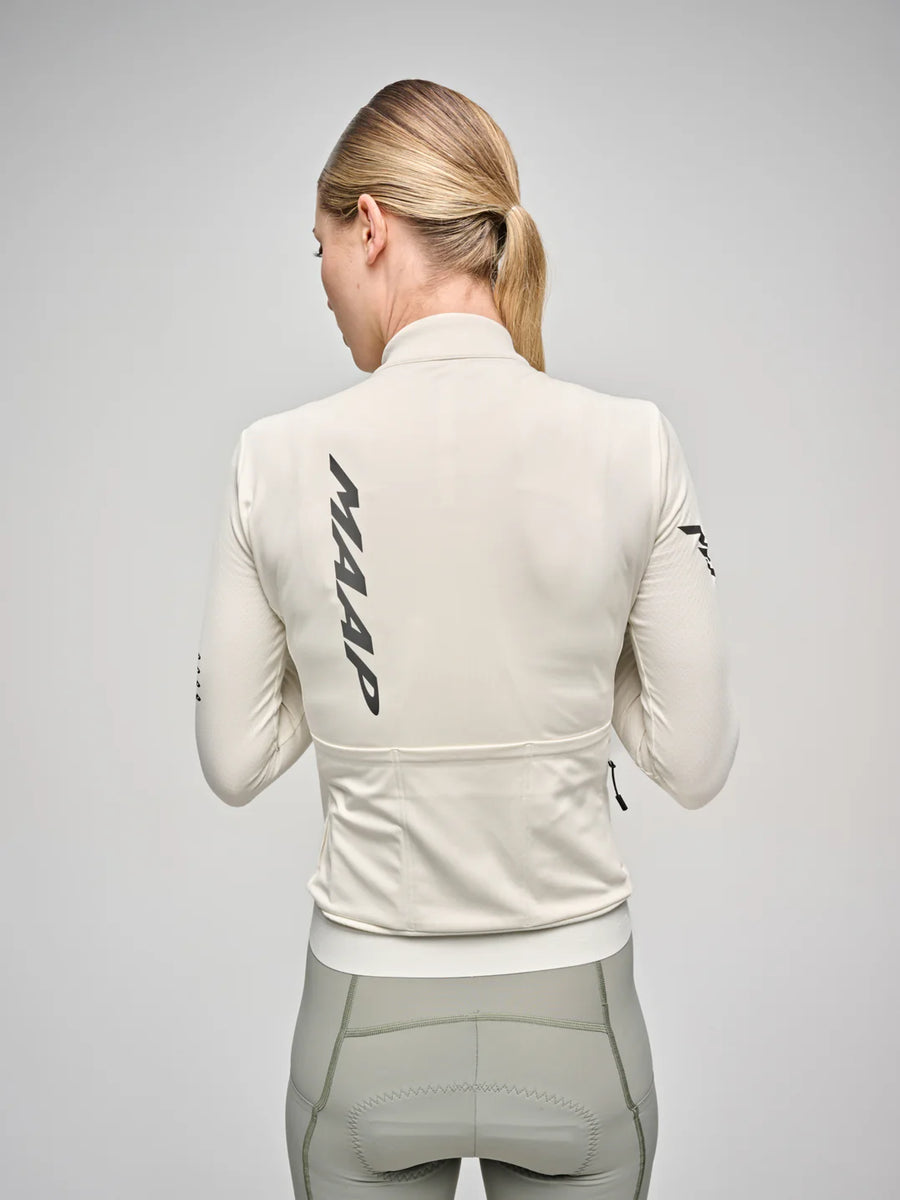 Maap Women's Emerge Thermal LS Jersey Radtrikot langarm Vapour