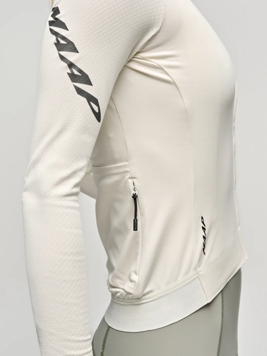 Maap Women's Emerge Thermal LS Jersey Radtrikot langarm Vapour