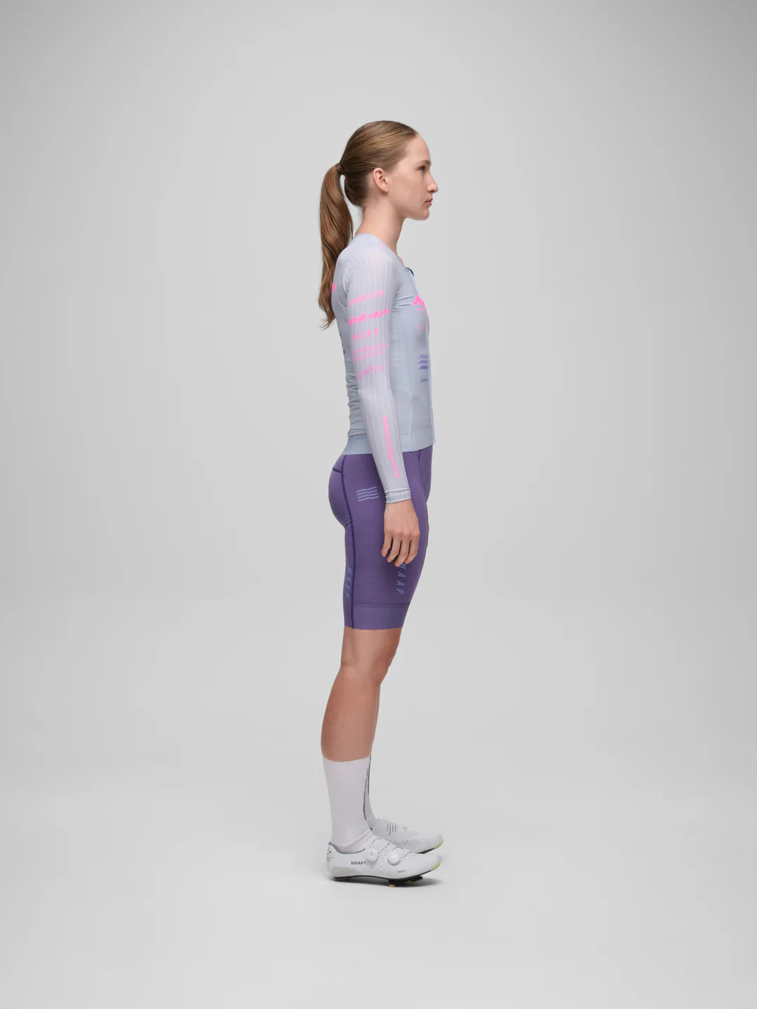 Maap Women's Beta Pro Aero Jersey LS Radtrikot langarm Xenon Purple