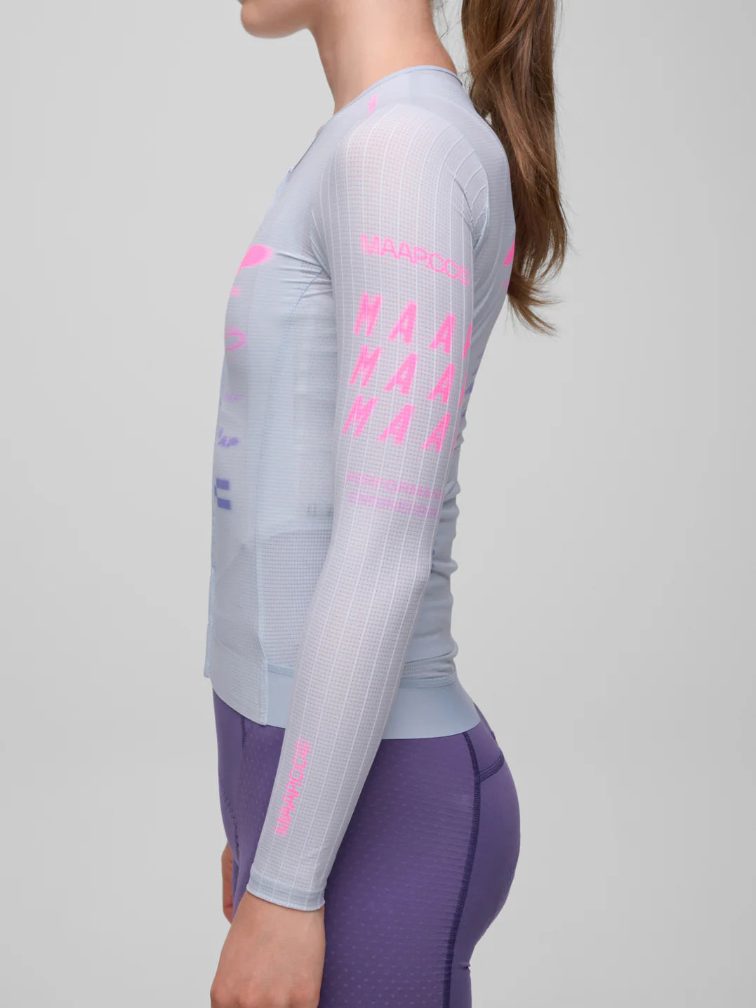 Maap Women's Beta Pro Aero Jersey LS Radtrikot langarm Xenon Purple